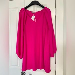 Beautiful bright pink Amanda Uprichard dress. Never worn!